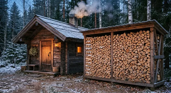 Укладка дров в Екатеринбурге, улица Вишнёвая, 22